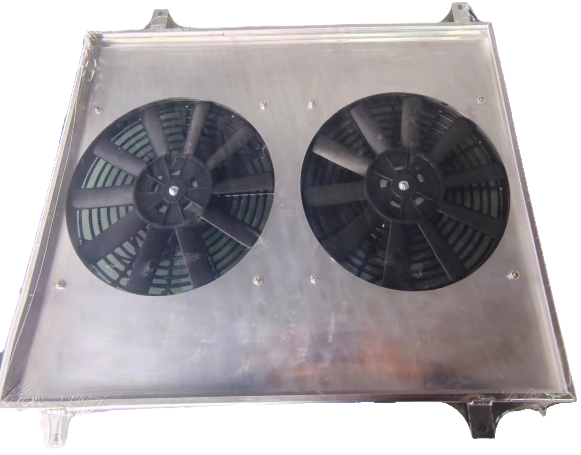 Aluminum electric fan shroud - QE, QF Pajero Sport
