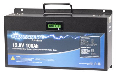 100ah Slimline lithium battery - Powertech