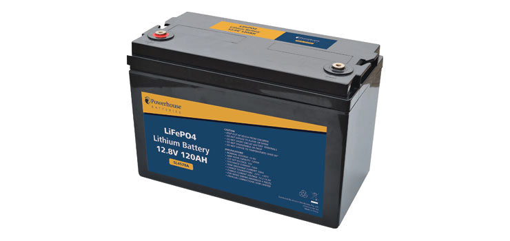Powerhouse 120Ah Lithium LiFePO4 Battery
