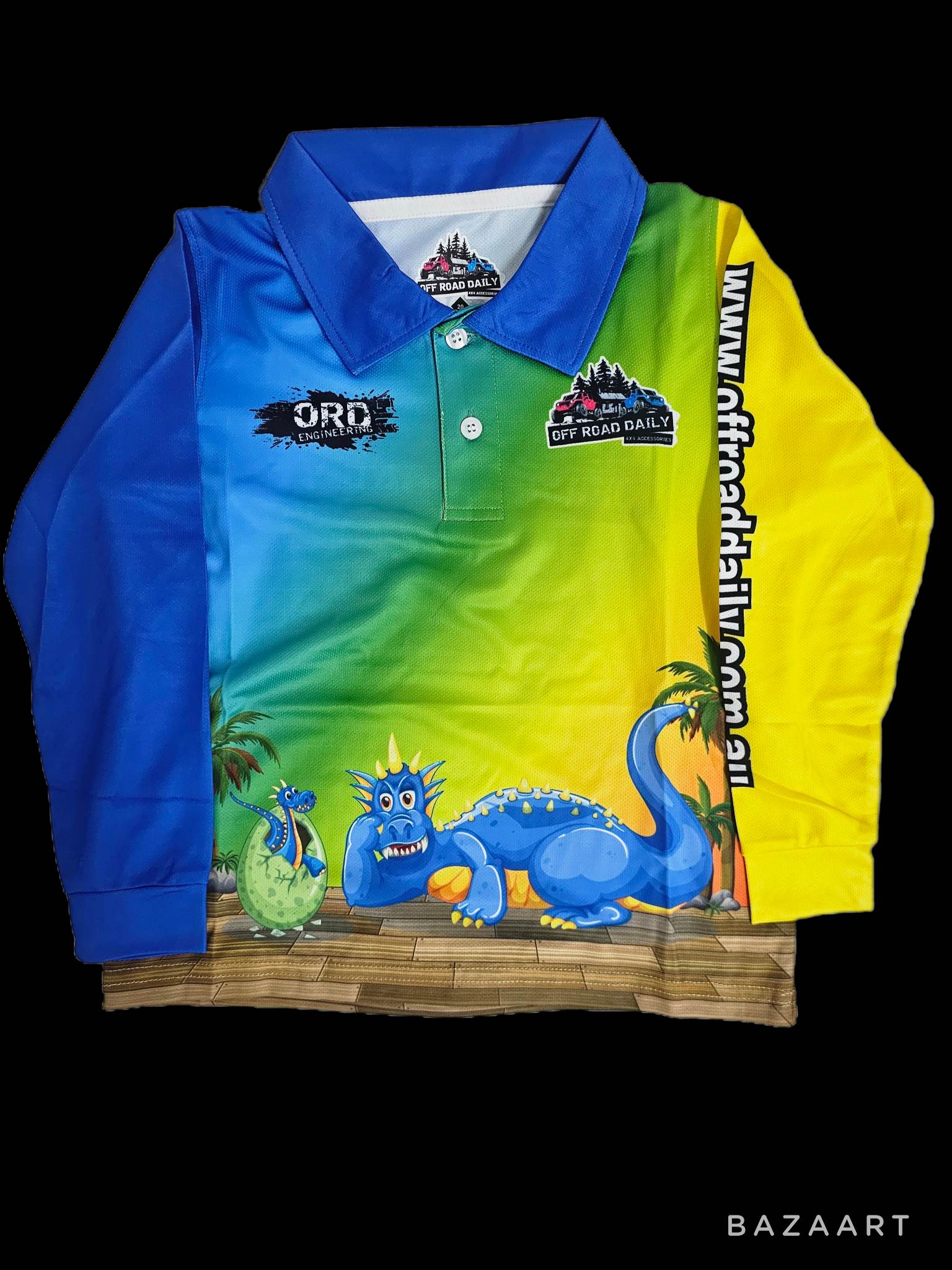 Kids Rainbow Dragon Polo