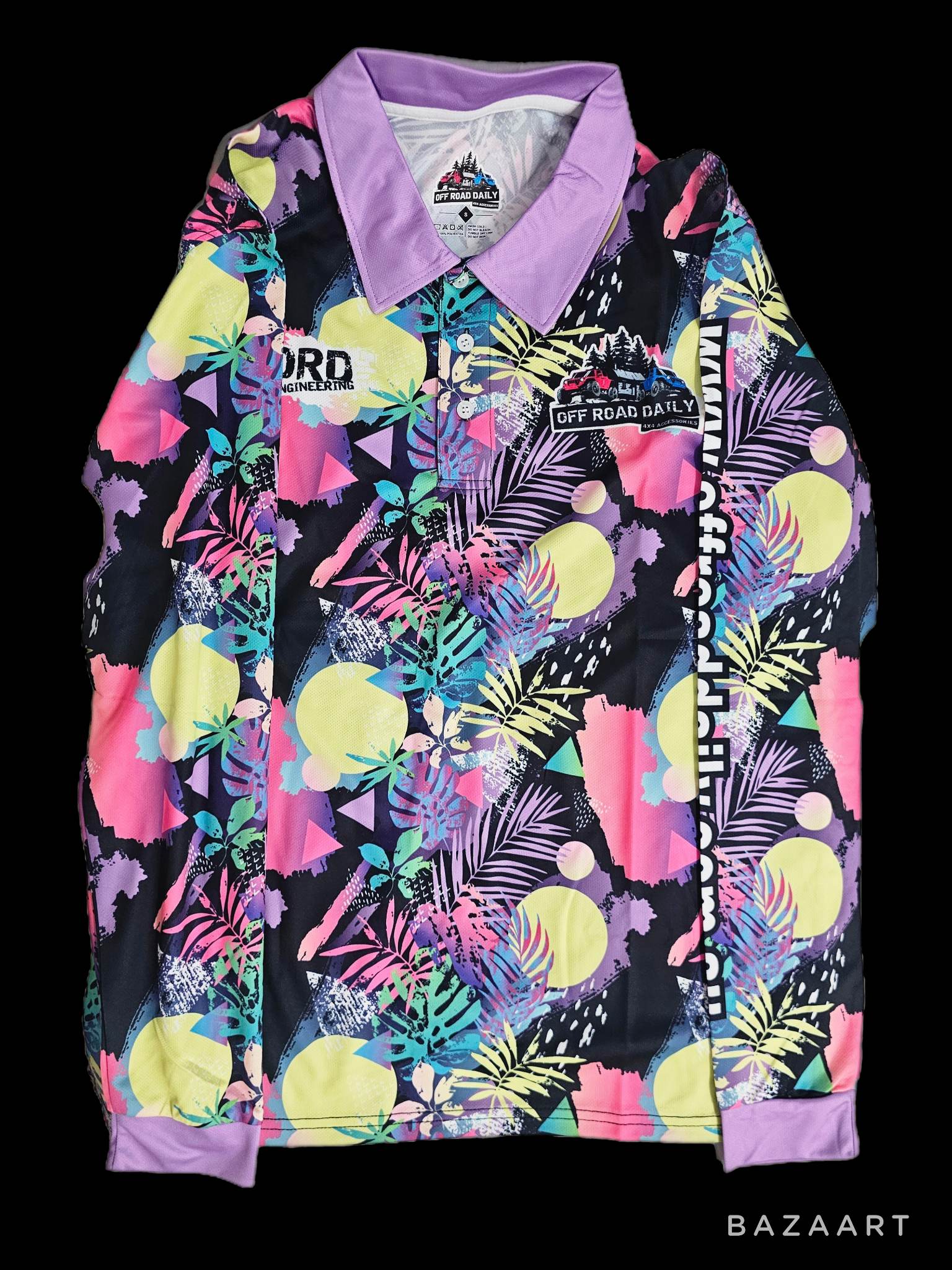 Adult Neon Tropics Polo