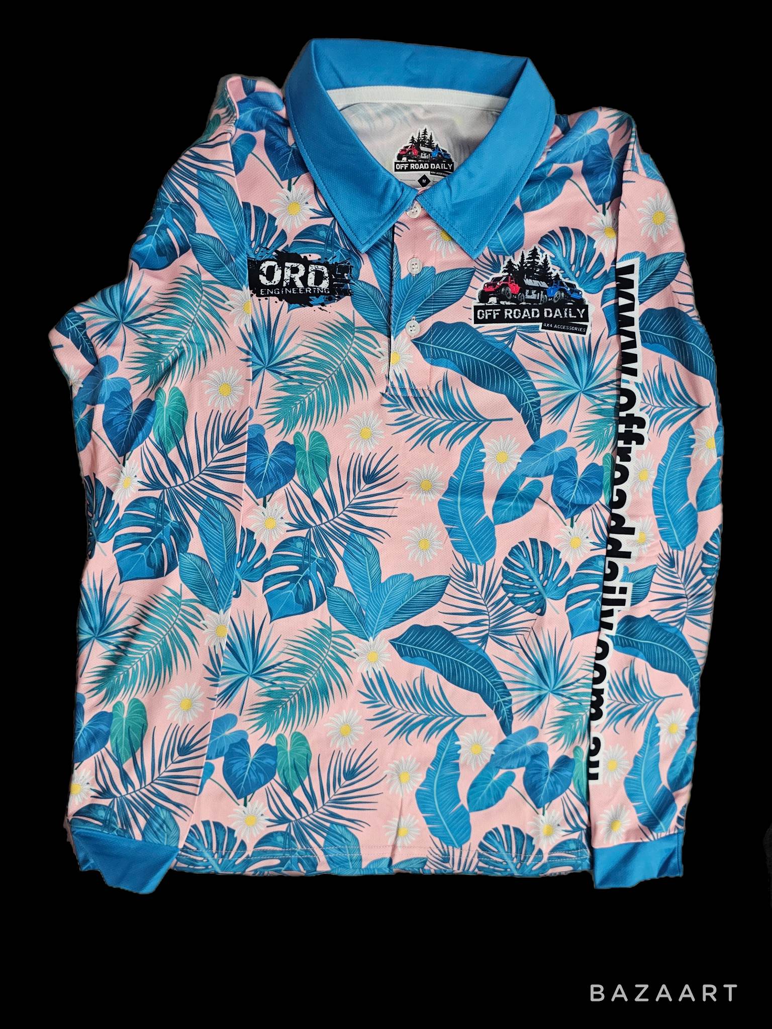 Adult Blue Tropics Polo