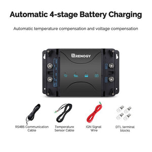 50A DC to DC battery charger - with MPPT solar input