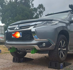 Pajero sport QE,QF - Recovery points (no bullbar)