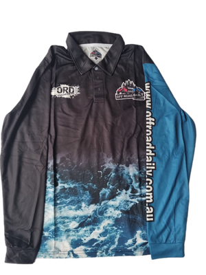 Adult cobalt storm polo