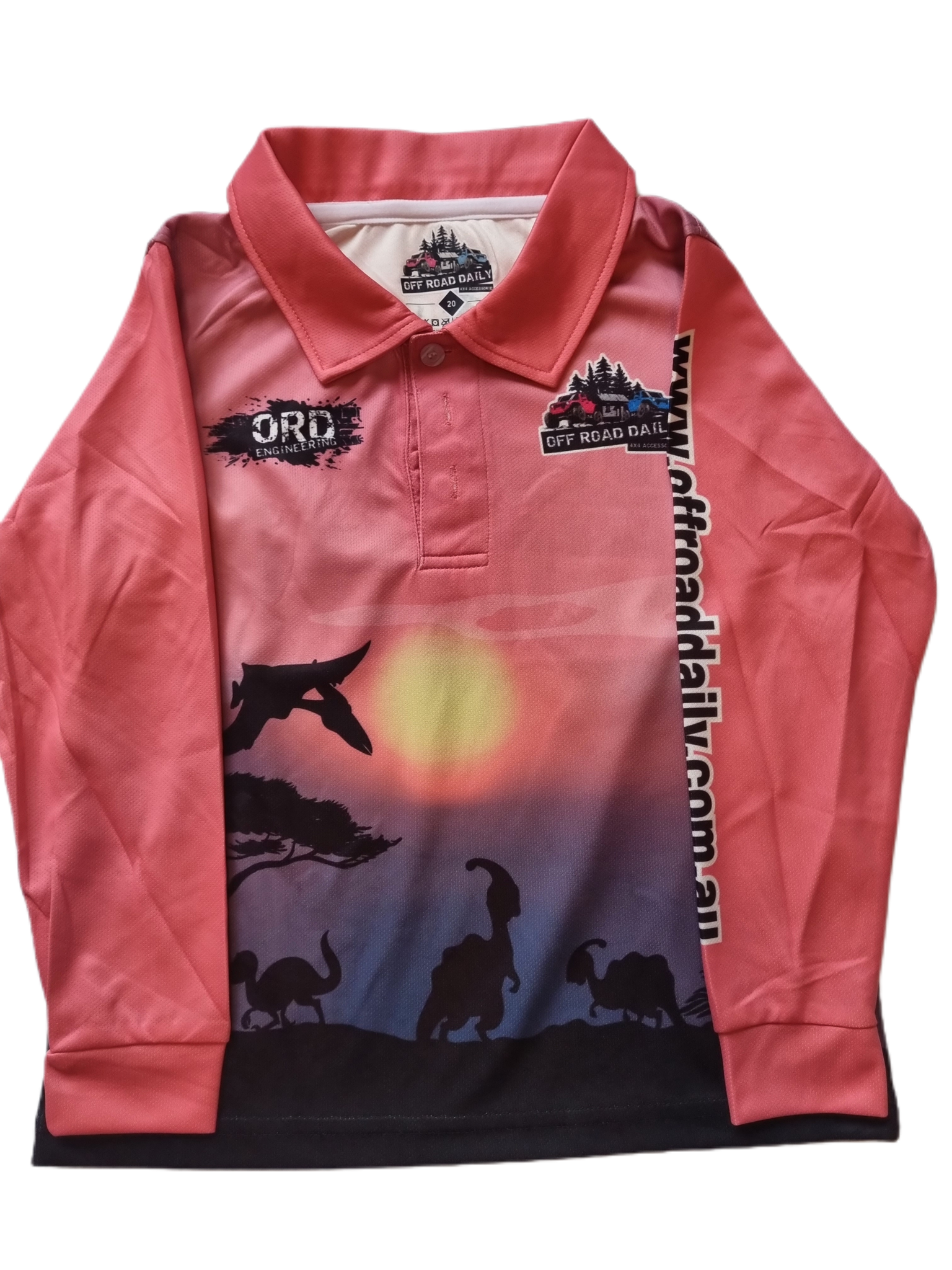 Youth sunset gazing polo