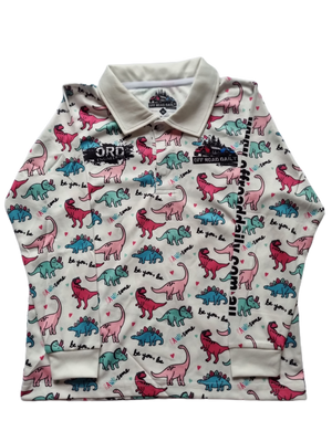 Youth dino friends polo