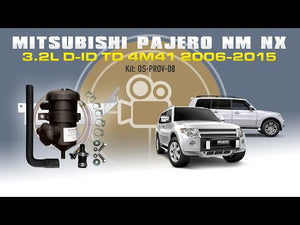 Mitsubishi Pajero NM NX 4M41 3.2L DID 2006-2015 - ProVent Oil Catch Can