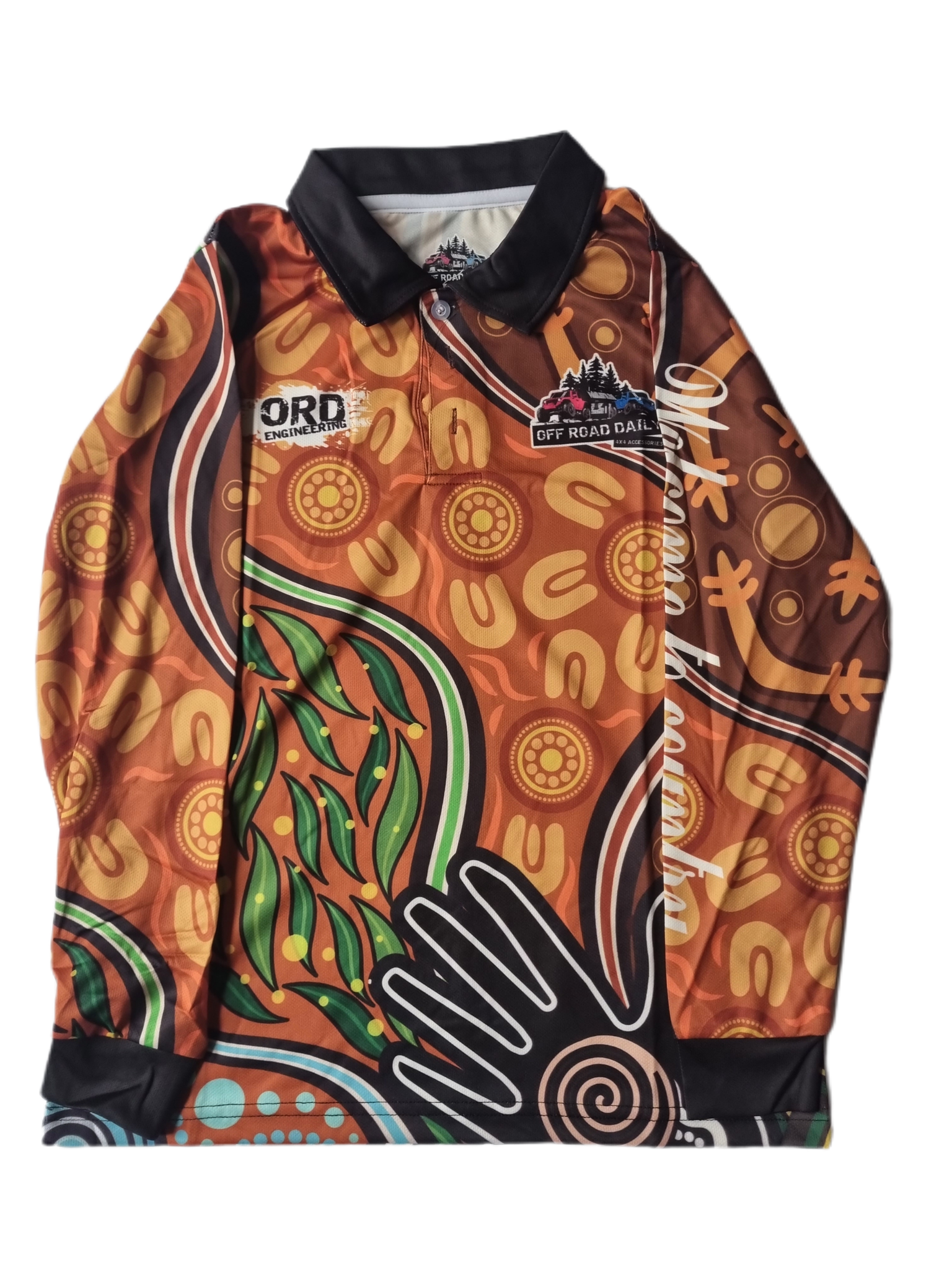 Adult/Kids welcome to country polo