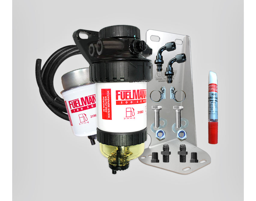 Mitsubishi Triton 2016-on MQ - Fuel Manager Pre Filter Water Separator Kit