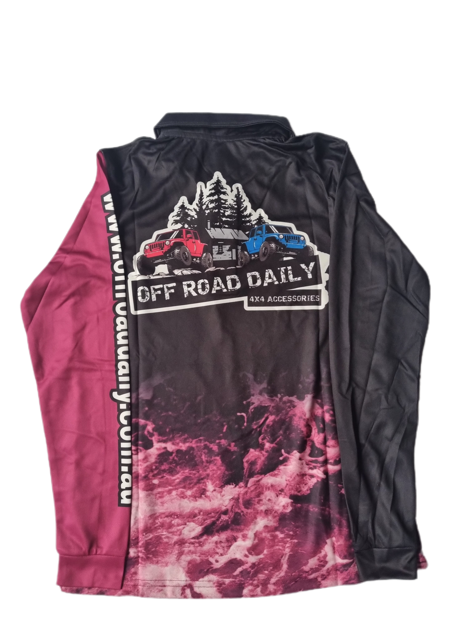 Adult fuschia storm polo