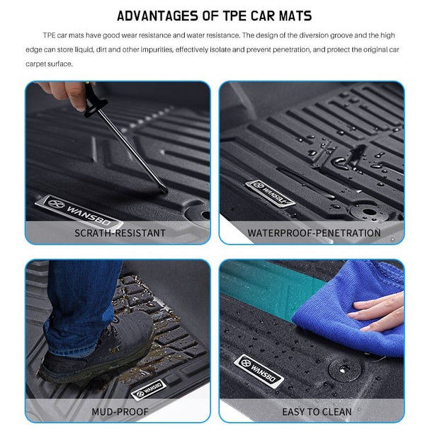 3D TPE Floor mats - MR Triton - Off Road Daily